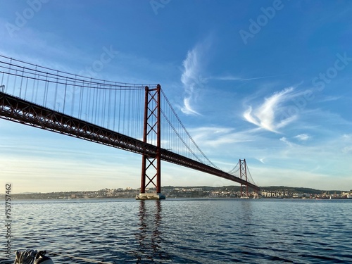 Fototapeta Naklejka Na Ścianę i Meble -  25 April Bridge in Lisbon
