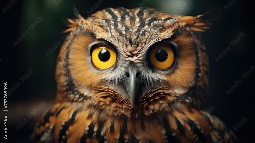 An owl who runs her own popular science channel on the Internet An owl who runs her own popular science channel on the Internet