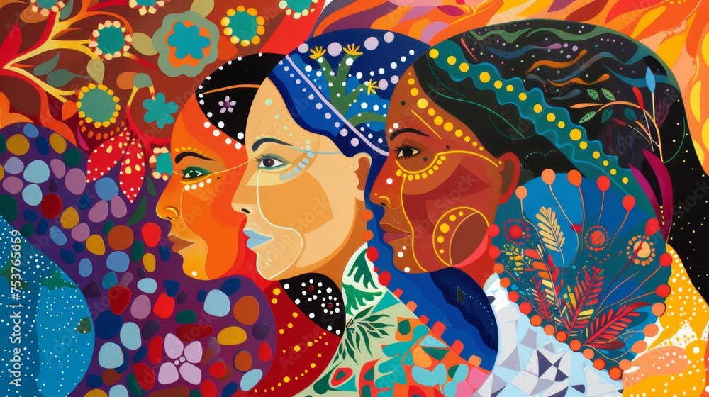 Artwork for International Women's Day Artwork for International Women's Day