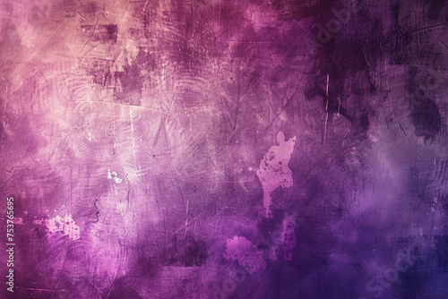 An old grunge violet background, with its rough edges and imperfections, creates a sense of rawness and authenticity. Pink and purple texture. Toned rough concrete surface. texture cement toned photo