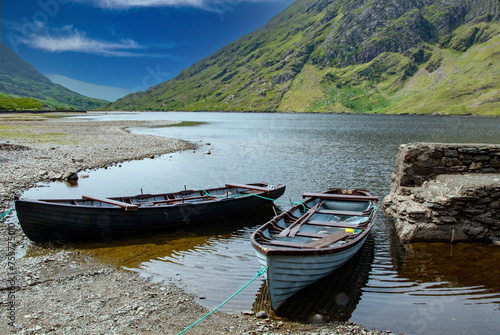 Doolough Lake and sheffy pass, County Mayo, Ireland June 2023 photo