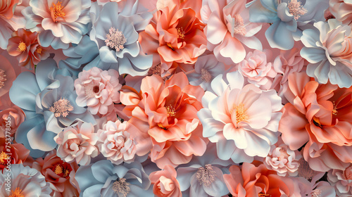 3d wallpaper of beautiful flower background