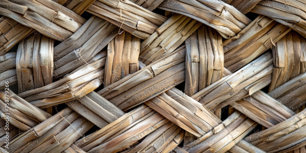The image is of a woven material with a brown and tan color scheme The image is of a woven material with a brown and tan color scheme