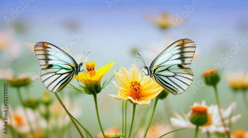 A couple of butterflies sucking fresh nest © Mudassir