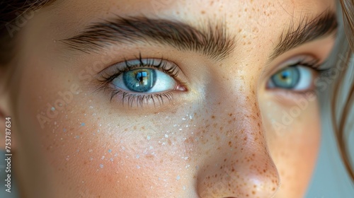 Close up photo of the eyes