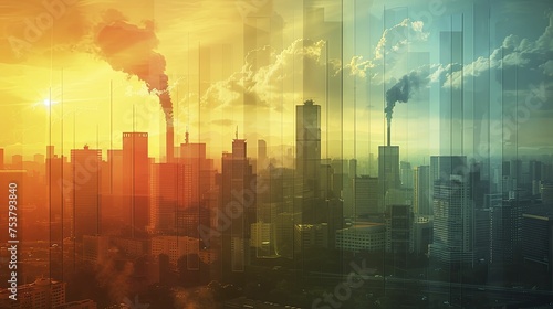 bar graph comparing the global warming potential of different greenhouse gases.