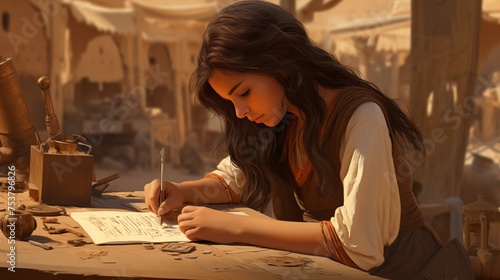 A linguist deciphers a mysterious ancient script