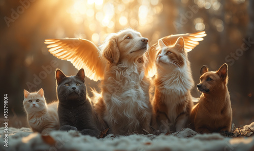 Pets that went to heaven, dead animal companion , photo