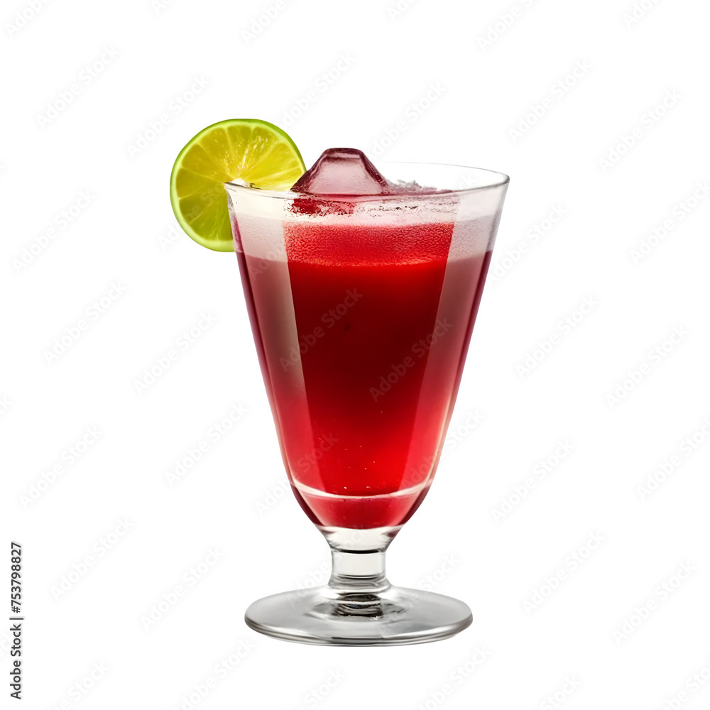 An Isolated Blood and Sand Cocktail Drink, Transparent Background, PNG An Isolated Blood and Sand Cocktail Drink, Transparent Background, PNG