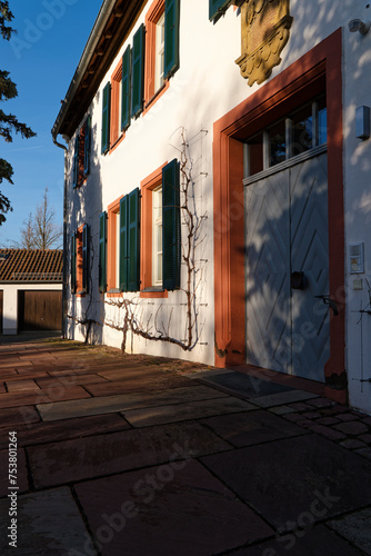 Triasmuseum in der historischen Altstadt in Euerdorf, Landkreis Bad Kissingen, Unterfranken, Bayern, Franken, Deutschland