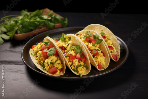 Breakfast Tacos with Scrambled Eggs
