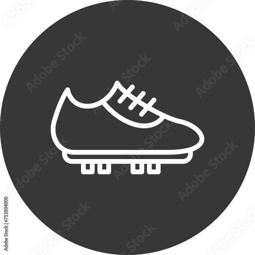 Football Boots Line Inverted