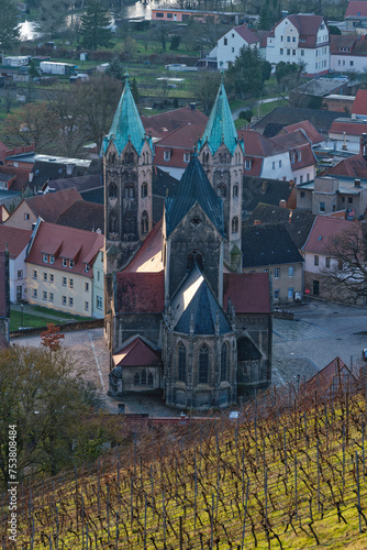 Historische Altstadt der Weinbergstadt Freyburg an der Unstrut, Burgenlandkreis, Sachsen-Anhalt, Deutschland photo