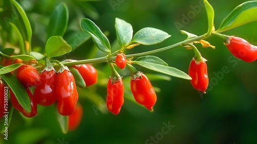 a goji berries, traditionally used for their antioxidant properties