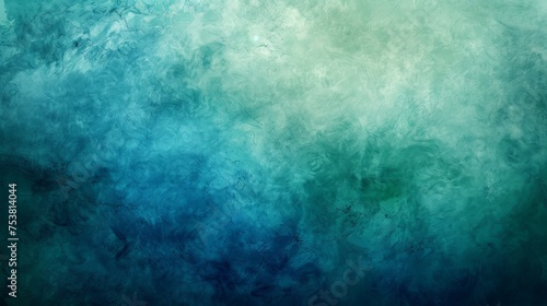 A calming blue and green textured background, reminiscent of a peaceful lagoon.
