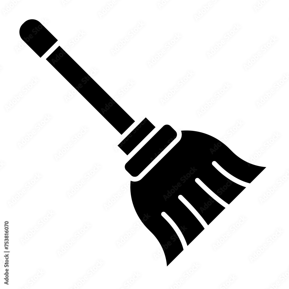 Mop Flat Icon Design