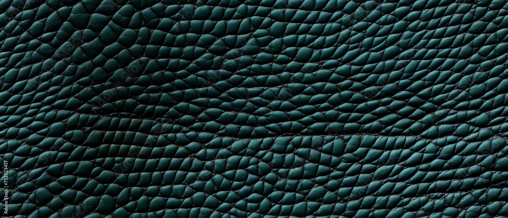custom made wallpaper toronto digitalClose-up of teal textured leather showing the intricate pattern and tactile surface detail. Green pattern Leather Detail