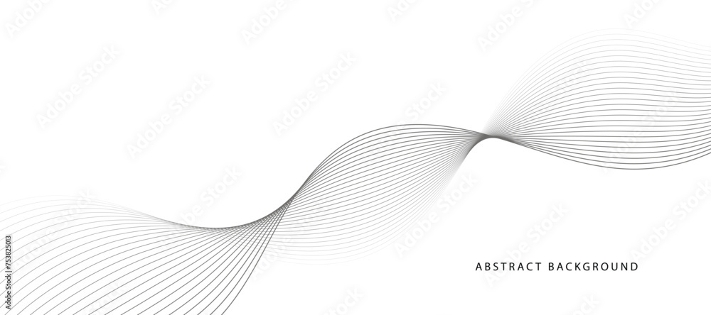 Lines for the background. Black stripes on a white background. Set of wavy lines. Multiple line waves. Creative line art. Grey waves with lines. Curved wavy line, smooth stripe. Lines for the background. Black stripes on a white background. Set of wavy lines. Multiple line waves. Creative line art. Grey waves with lines. Curved wavy line, smooth stripe.