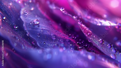 Glittering Petals: Macro captures the shimmering shine of wildflower bluebell petals, evoking a sense of tranquility.