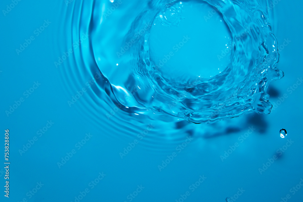 Blue water crown for use as a background image. Blue water crown for use as a background image.