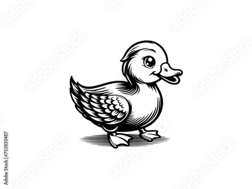 Majestic Mallard: Captivating Duck Vector Art, Embellishing Your Designs with Cute Wetland Wildlife
