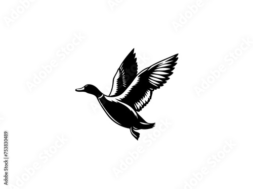 Majestic Mallard: Captivating Duck Vector Art, Embellishing Your Designs with Cute Wetland Wildlife