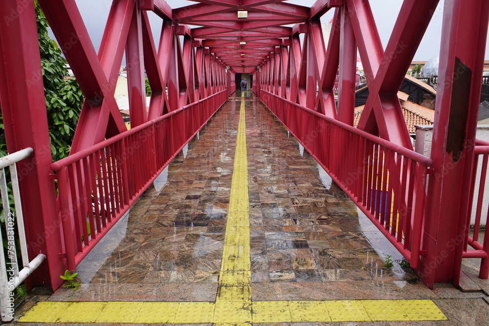 Bridge at the Dragon Sea Center of Art and Culture, Fortaleza, Ceara – Brazil. Bridge at the Dragon Sea Center of Art and Culture, Fortaleza, Ceara – Brazil.