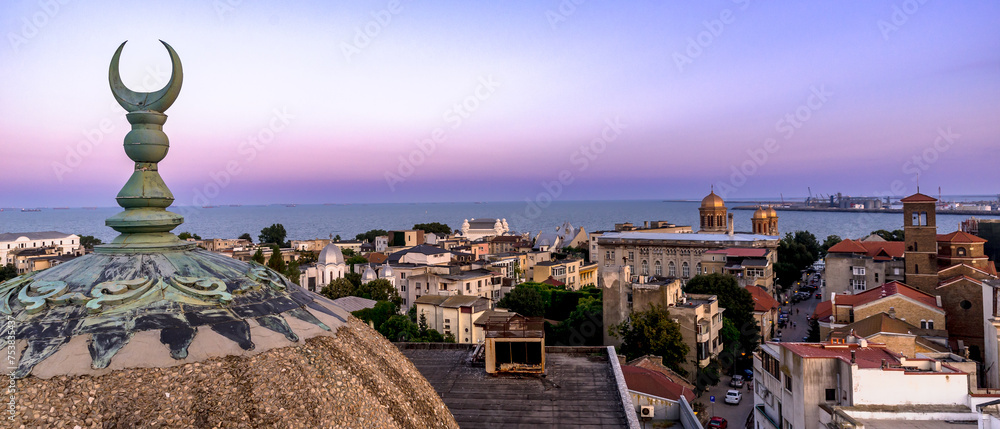 aerial, ancient, architecture, attraction, beautiful, black, blue, building, capital, central, charming, church, city, cityscape, clock, coast, coastline, colors, constanta, council, culture, day, des