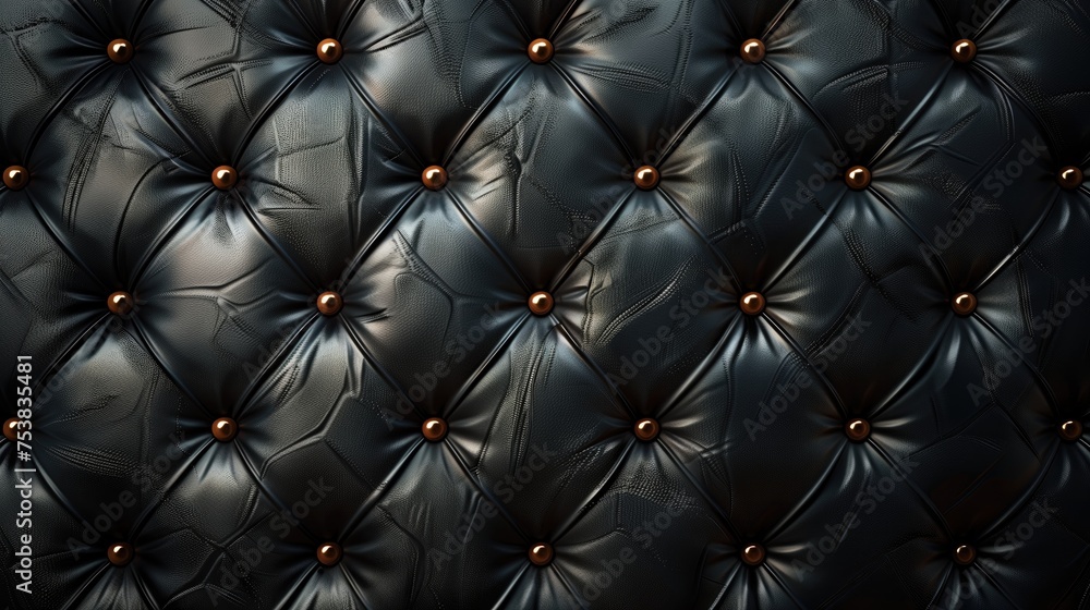Fototapeta premium lux black leather texture