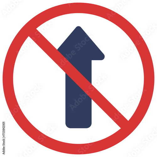 No Way Forward Icon