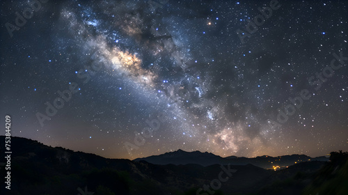 The radiant glow of the summer Milky Way