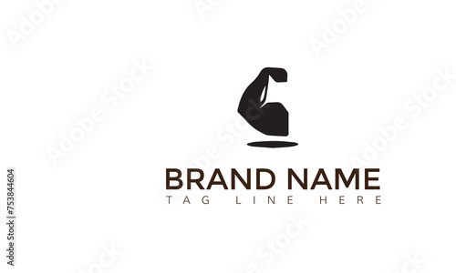 logo, gym, weight, vector, muscle, strong, arm, icon, workout, sport, training, kettlebell, man, dumbbell, badge, label, body, athlete, silhouette, woman, exercise, trainer, hand, center, hipster, sta photo