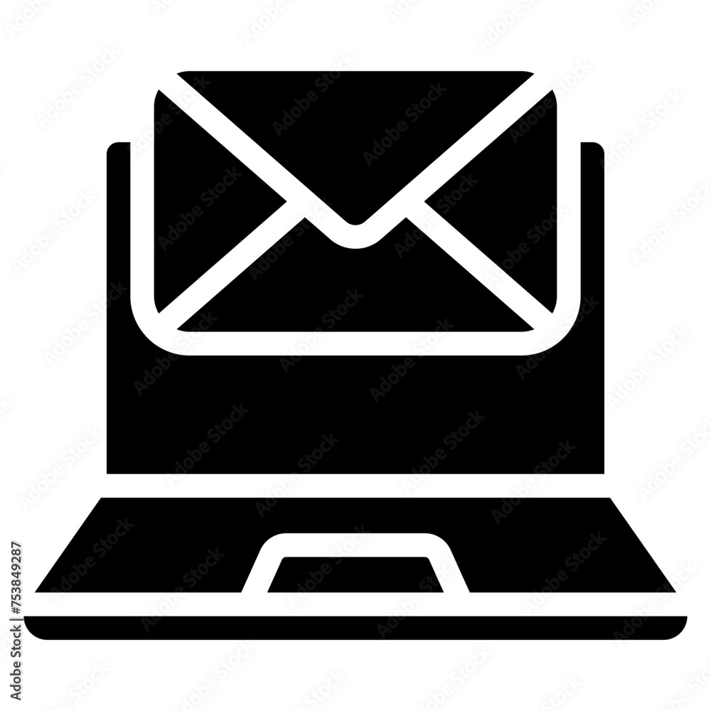 Laptop Email Icon