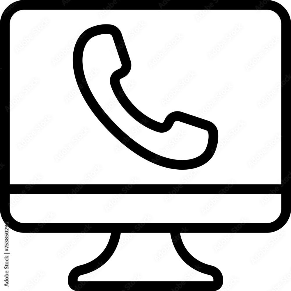 Phone Call Computer Icon