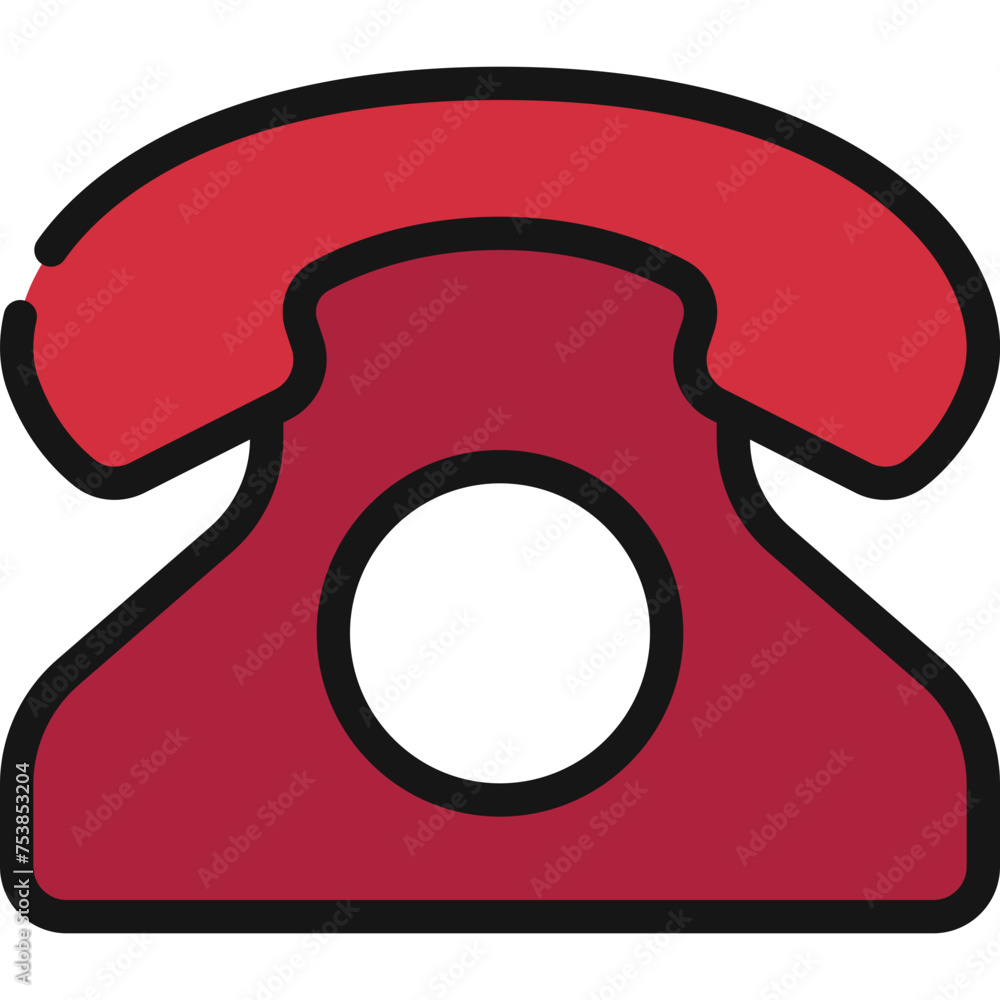 Landline Phone Icon Landline Phone Icon