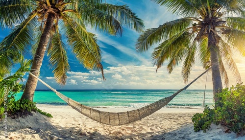 hammock on the beach © Ümit