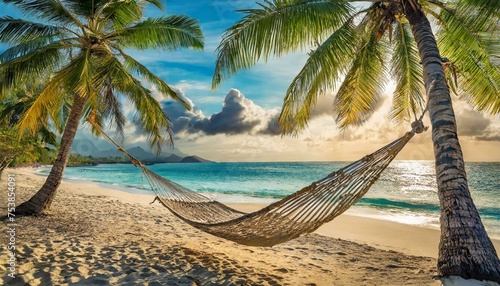 hammock on the beach © Ümit