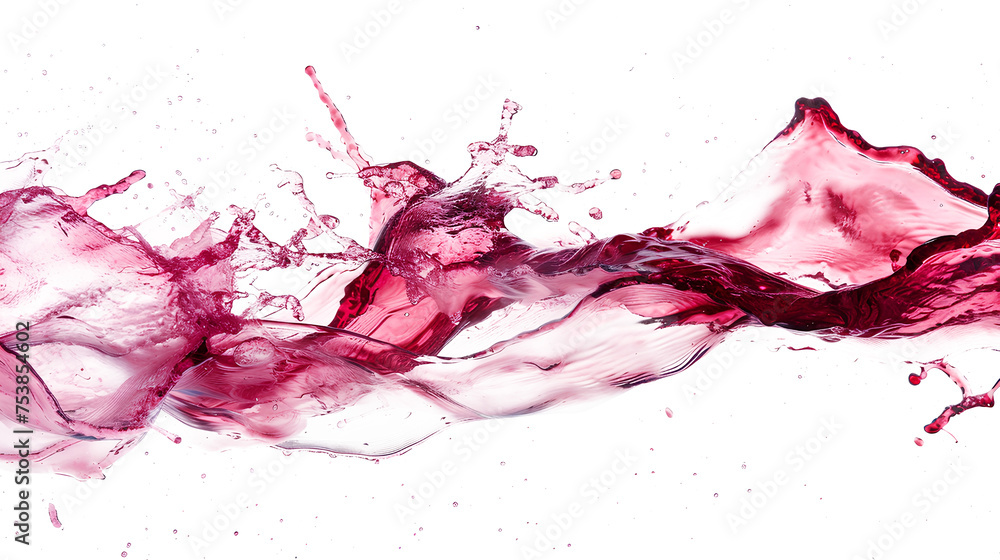 Red wine elegantly poured into a glass isolated on a transparent background Red wine elegantly poured into a glass isolated on a transparent background