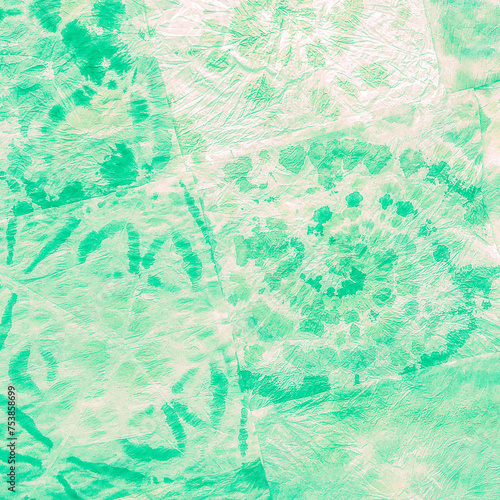 Dyed Fabric. Pastel Watercolor Website. Green