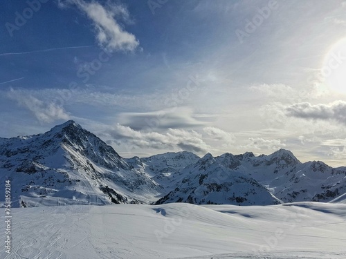 winter mountain landscape © thefrankexperience