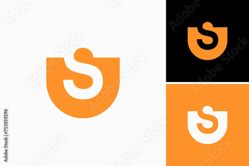 letter SU Vector Logo Premium 