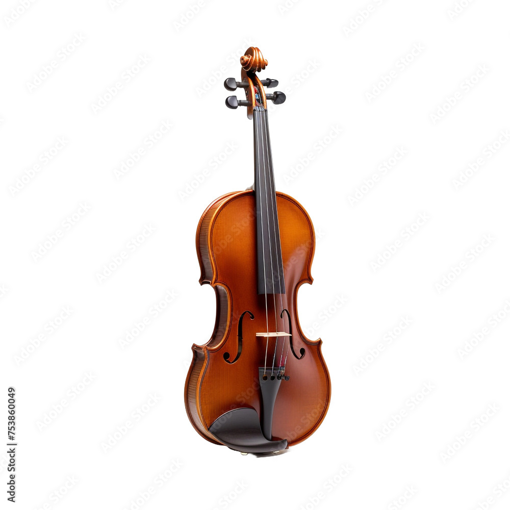 Violin isolated on transparent background Violin isolated on transparent background