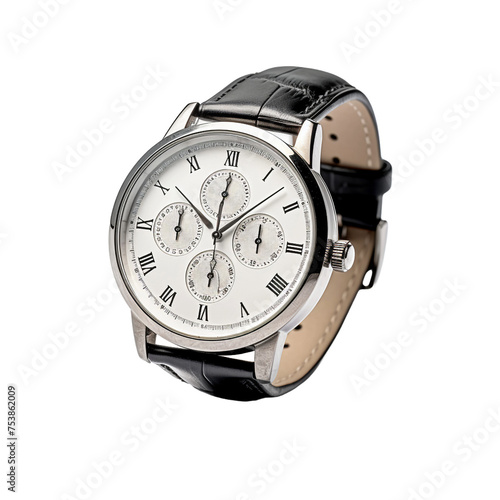 Watch isolated on transparent background