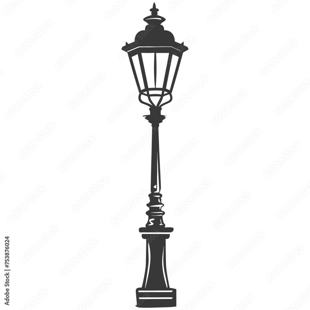 Silhouette Park lamp black color only Silhouette Park lamp black color only