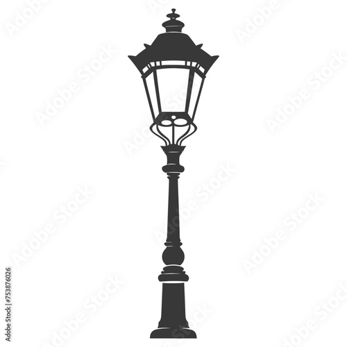 Silhouette Park lamp black color only