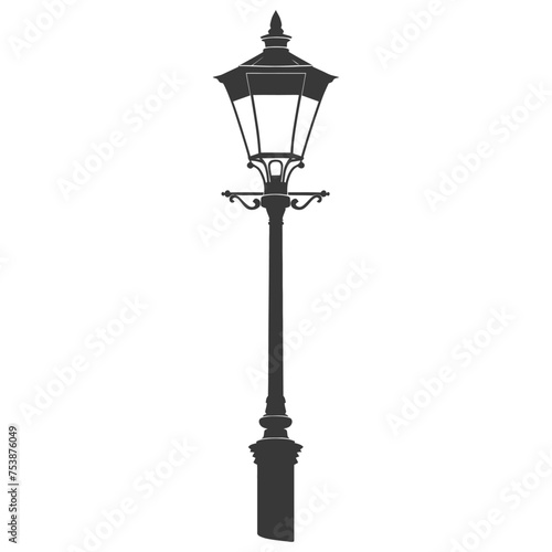 Silhouette Park lamp black color only