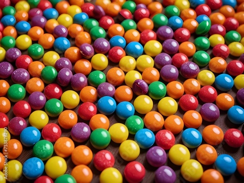 colorful chocolate candy