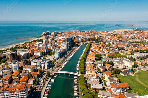 Wallpaper Mural Aerial view of a city on an island in Italy Torontodigital.ca