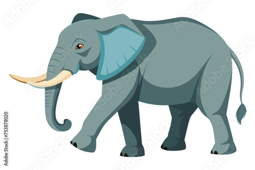 Elephant Vector Illustration Design