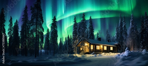 Chasing the northern lights. cool climate escapes in charming nordic winter destinations